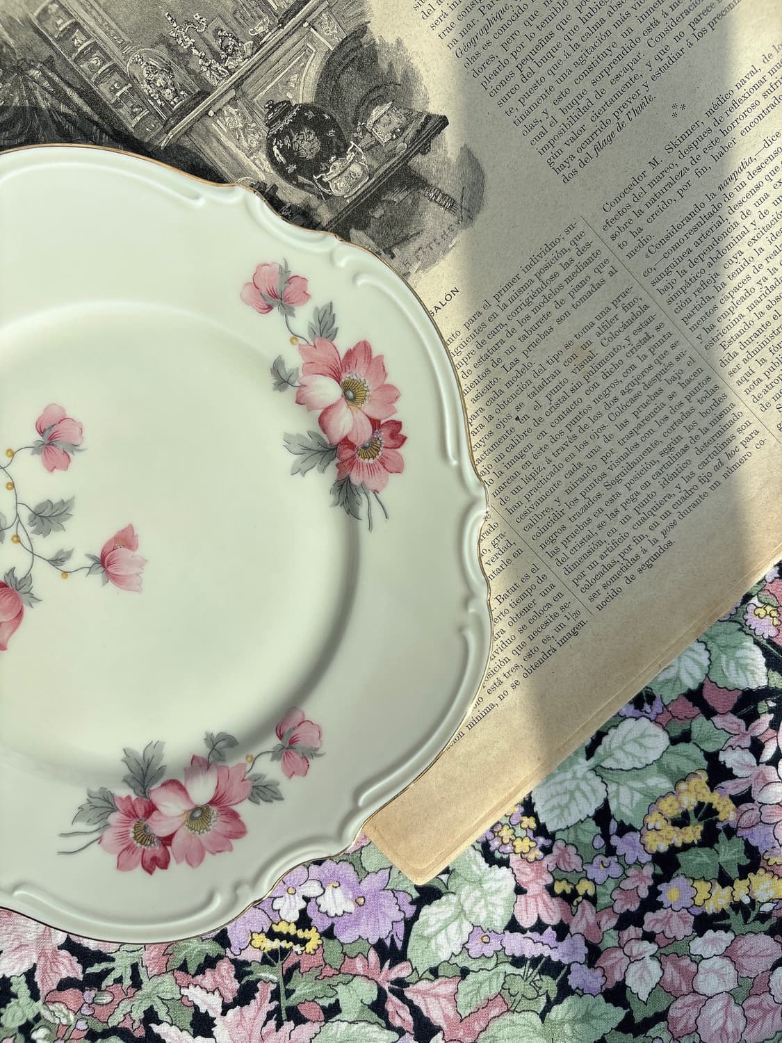 독일 올드 후첸로이터 이형 샐럿 접시 상품이미지3