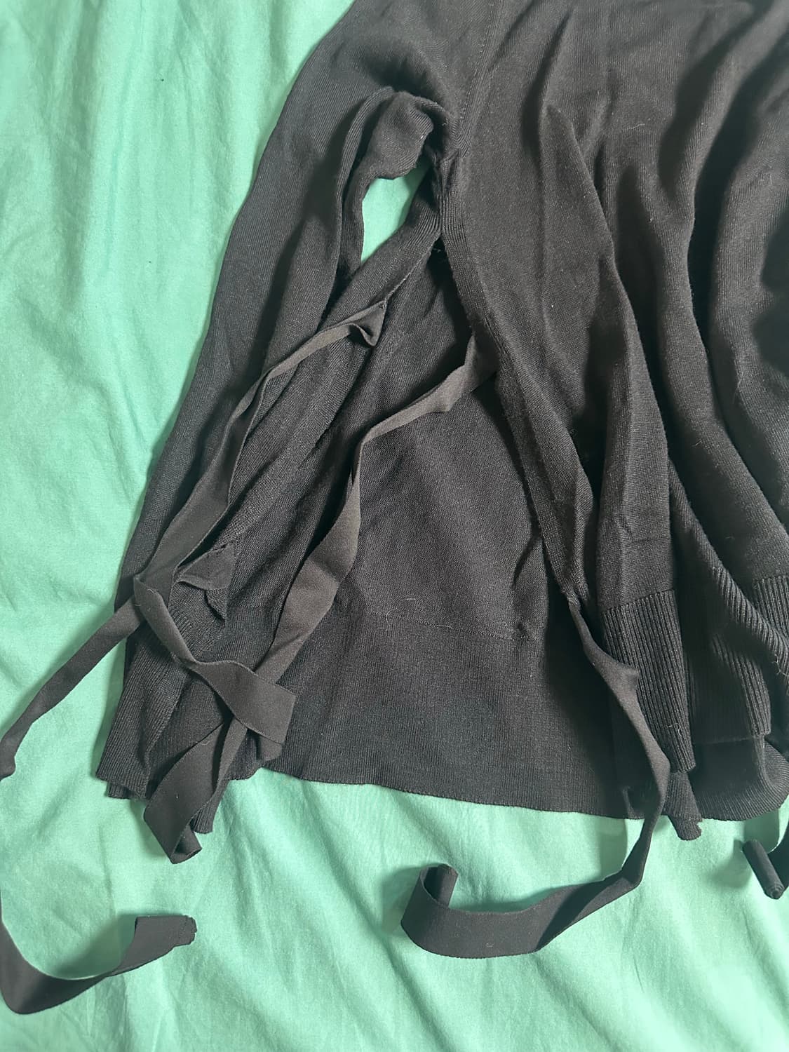 MM6 마르지엘라 옆트임 얇은 니트 상품이미지4