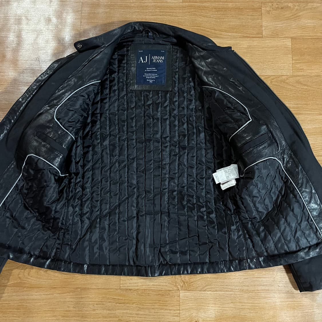 [97] 알마니 블루종 가죽자켓 상품이미지8