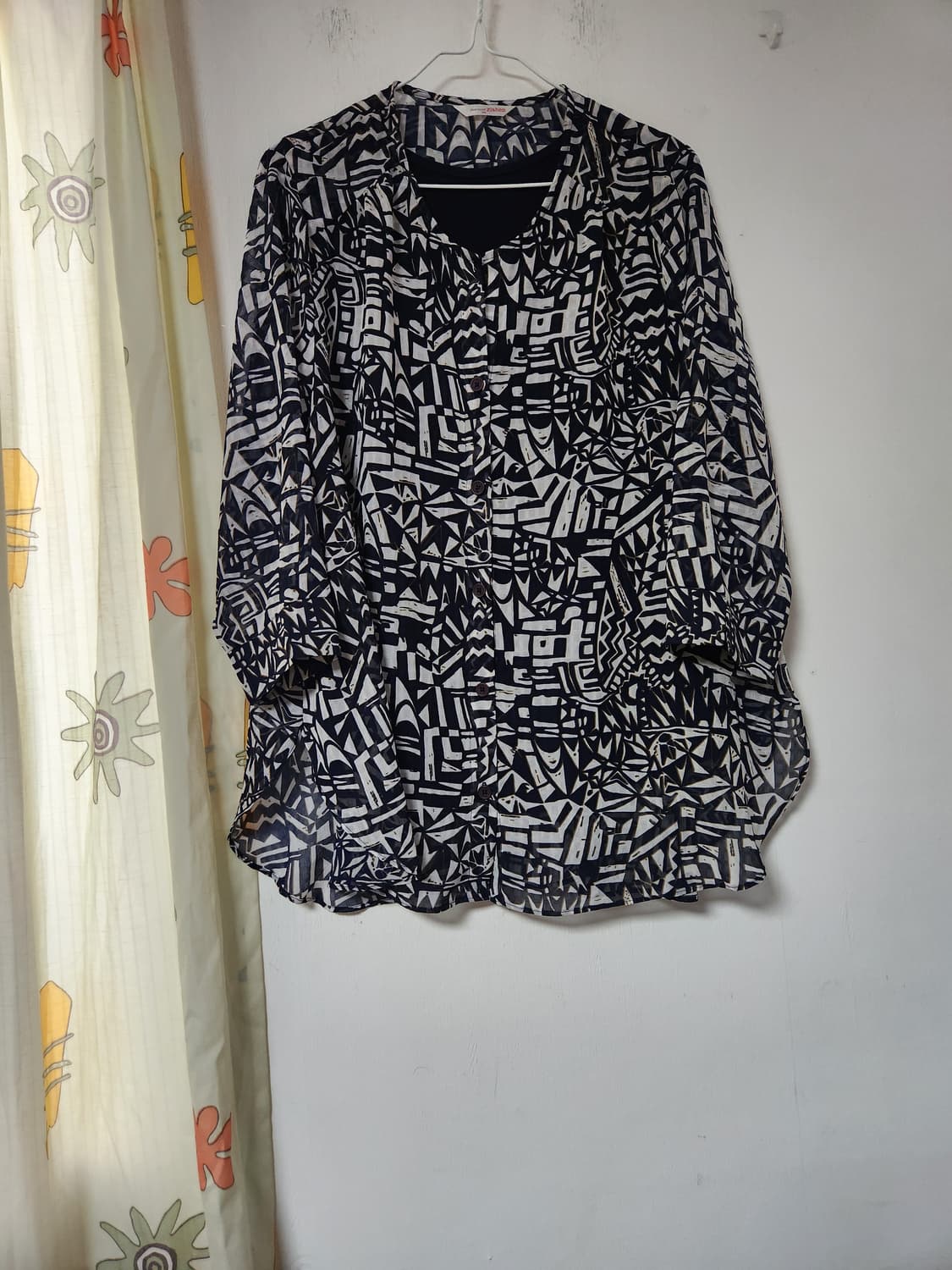 지센 민소매티와 쉬폰블라우스 세트105 상품이미지1