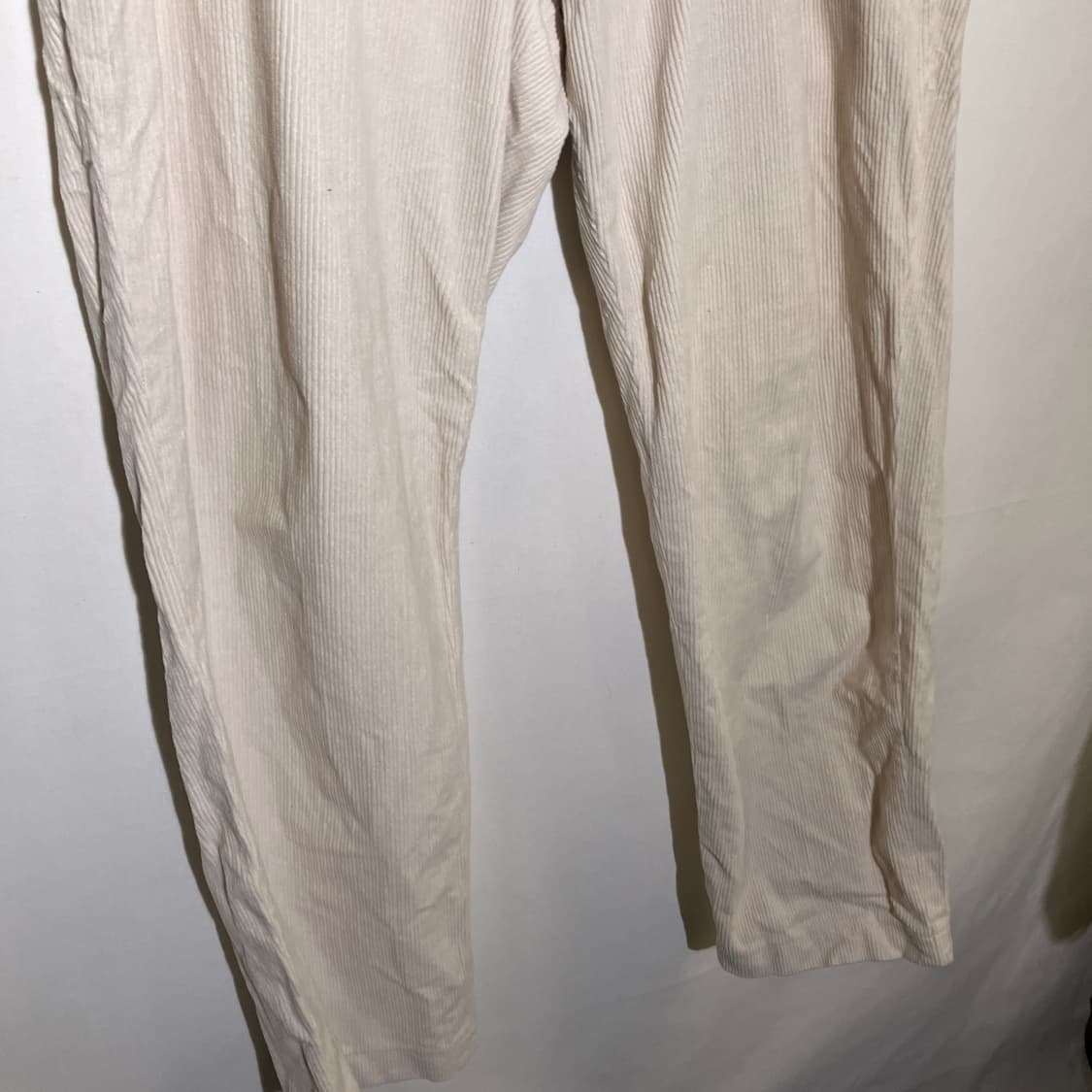 L-XL)유니클로 스판 허리밴딩 코듀로이 팬츠 면바지 상품이미지3