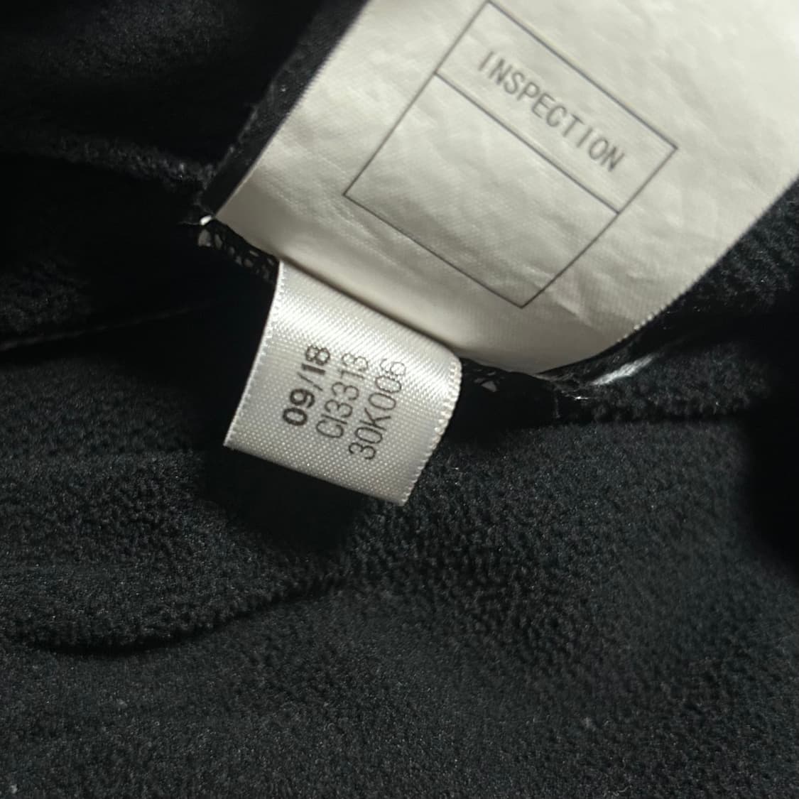 [S] adidas 아디다스 기모 검/흰 슬림핏 트레이닝 팬츠 상품이미지7