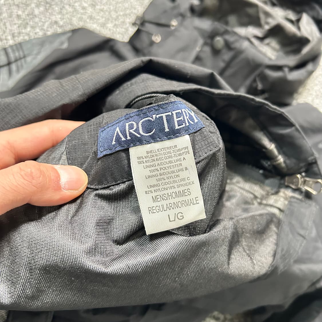 아크테릭스(Arcteryx) 하드쉘 트랙킹 자켓 상품이미지4