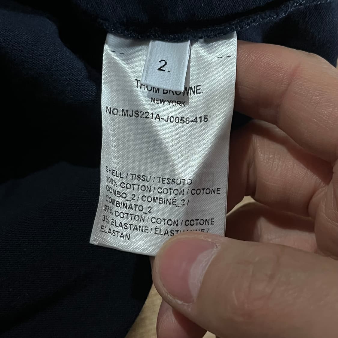 [95] 톰브라운 25ss 삼선 반팔티 상품이미지9