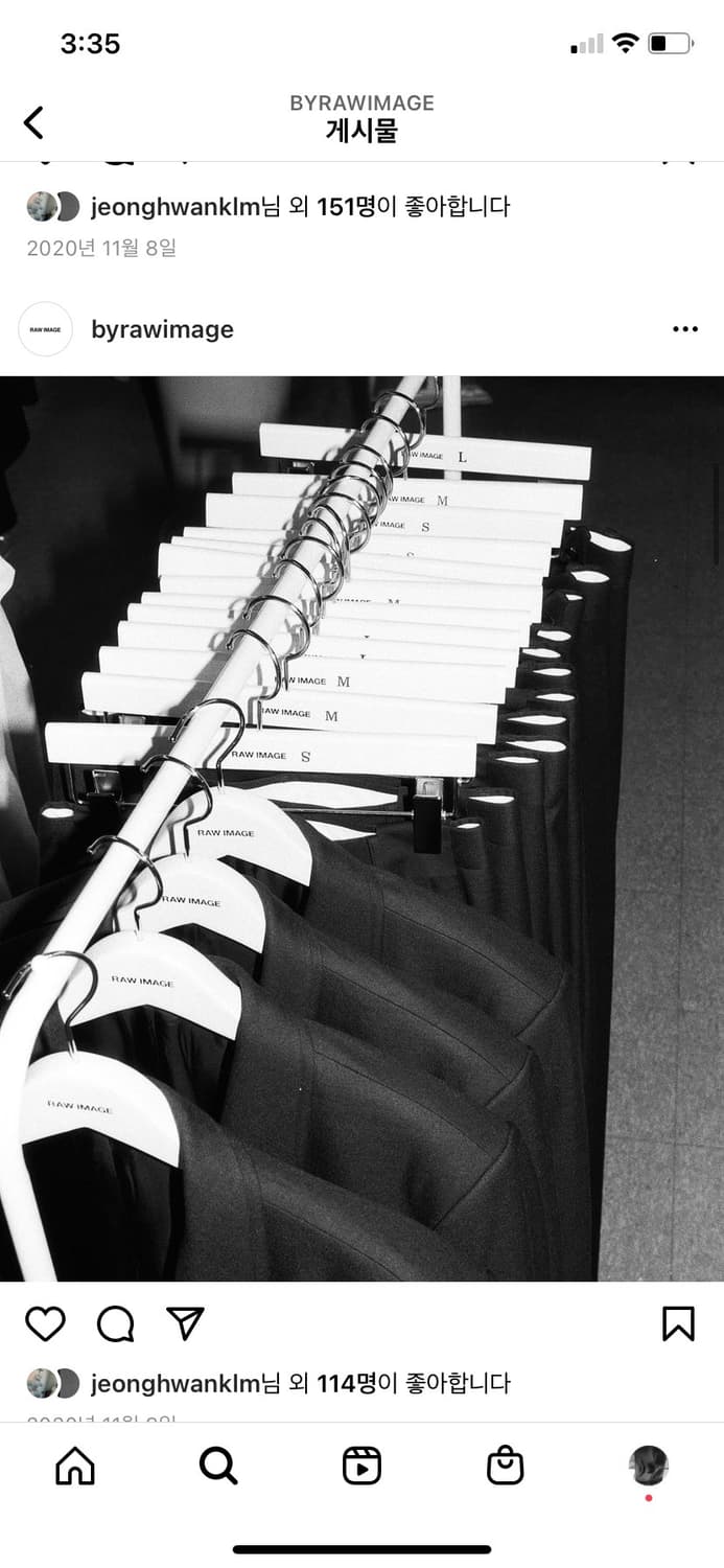 RAW IMAGE 로우이미지 블레이저, 팬츠 셋업으로 구해봅니다 상품이미지1