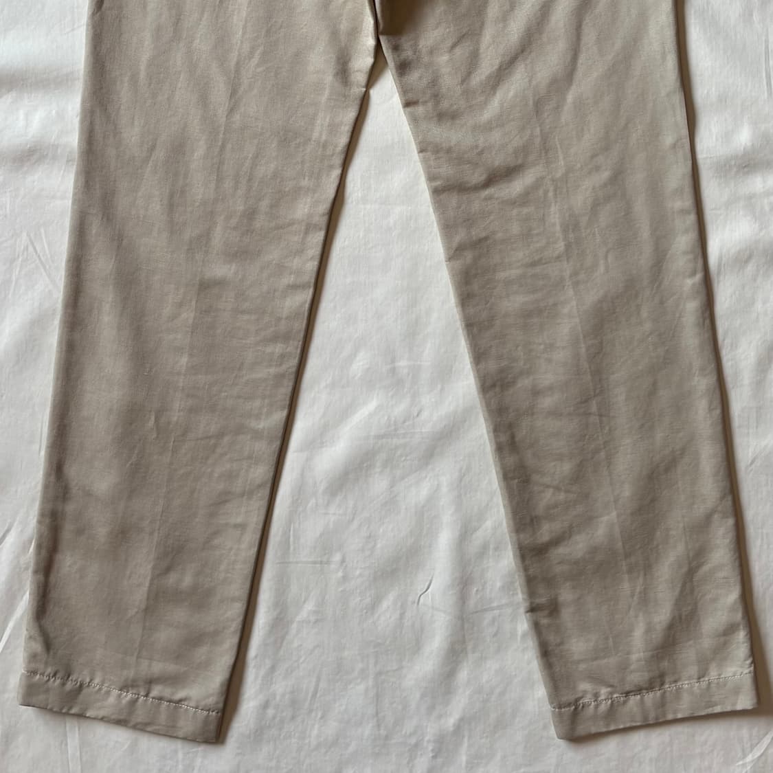 [32] Bastong 603-3 린넨 코튼 테일러드 핏 팬츠 상품이미지9