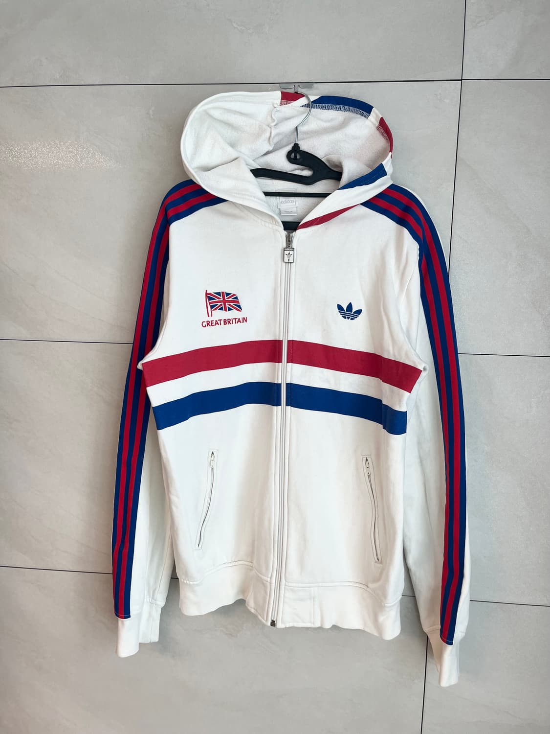 아디다스 파이어버드 신영국 후드 져지 (100 size) 상품이미지4