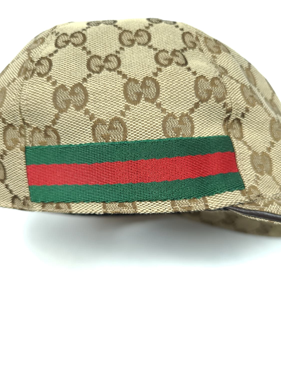 구찌 gg 캔버스 웹삼선 볼캡 모자 상품이미지4