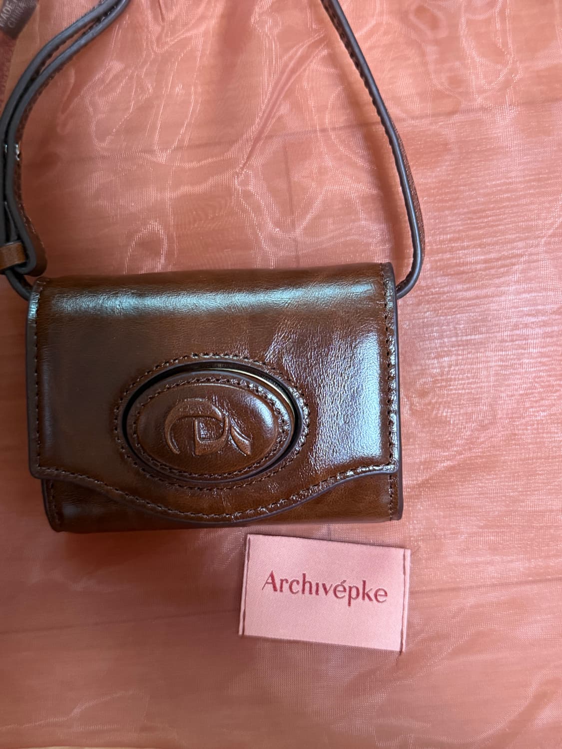 아카이브앱크 오발카드백 상품이미지2