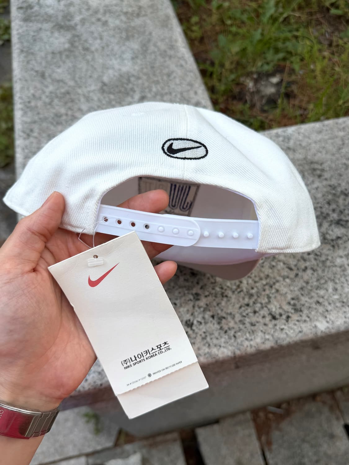 (deadstock) 90s Nike 올드 나이키 6-panel 스냅백 상품이미지6