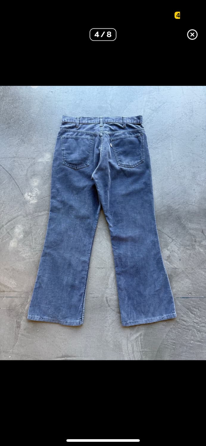 리바이스 70s 646 벨바텀 부츠컷 코듀로이 팬츠 상품이미지4