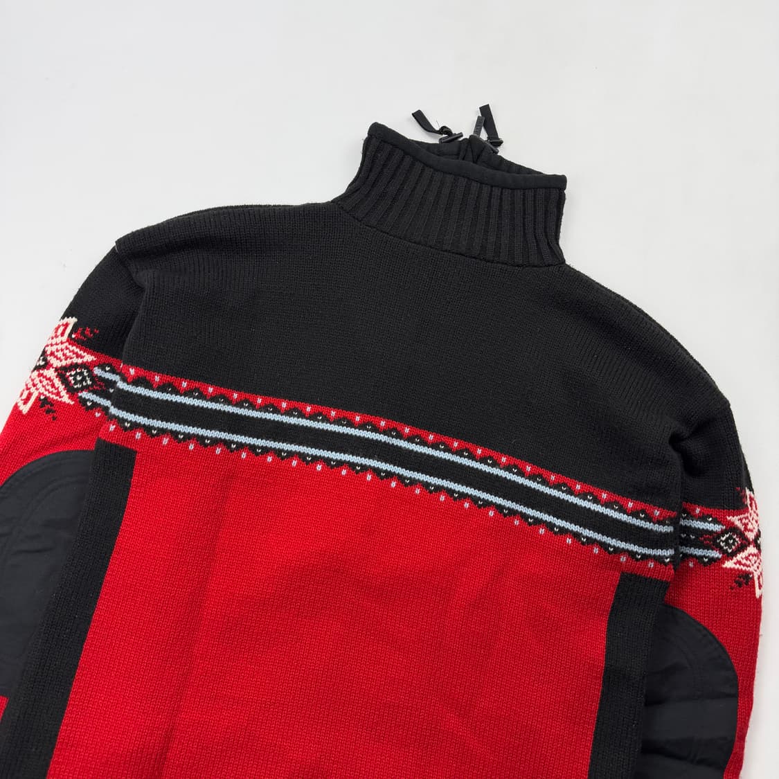 데일오브노르웨이 노르딕 울 니트 반집업 윈드스토퍼 내장 상품이미지10