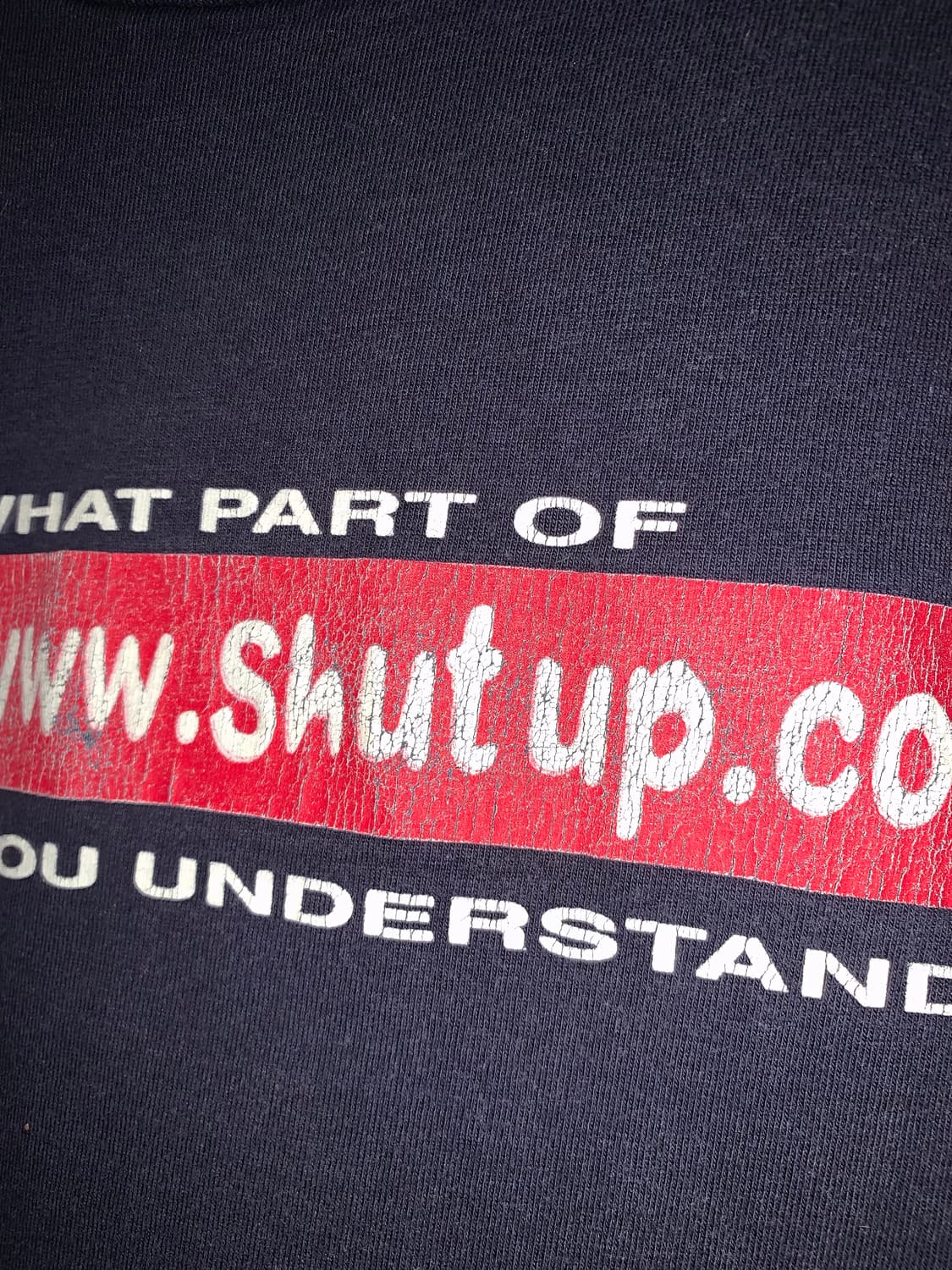 빈티지 shut up 티셔츠 상품이미지4