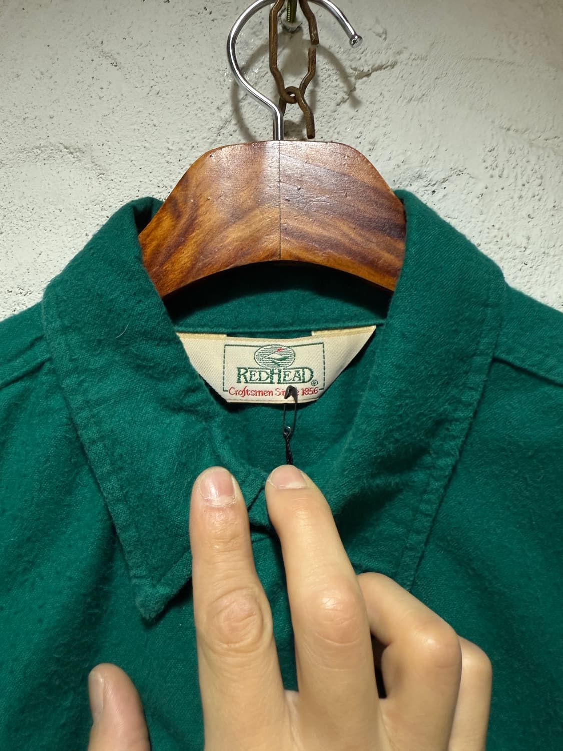 레드헤드 Red Head 코튼 더블 플랩포켓 플란넬 셔츠 상품이미지3