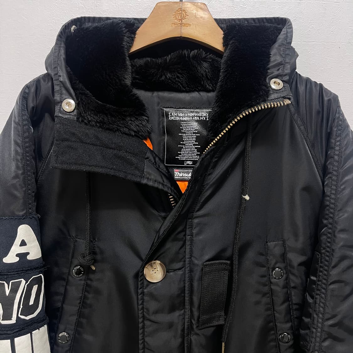 아임낫어휴먼비잉 NB3 헤비 항공점퍼 상품이미지2