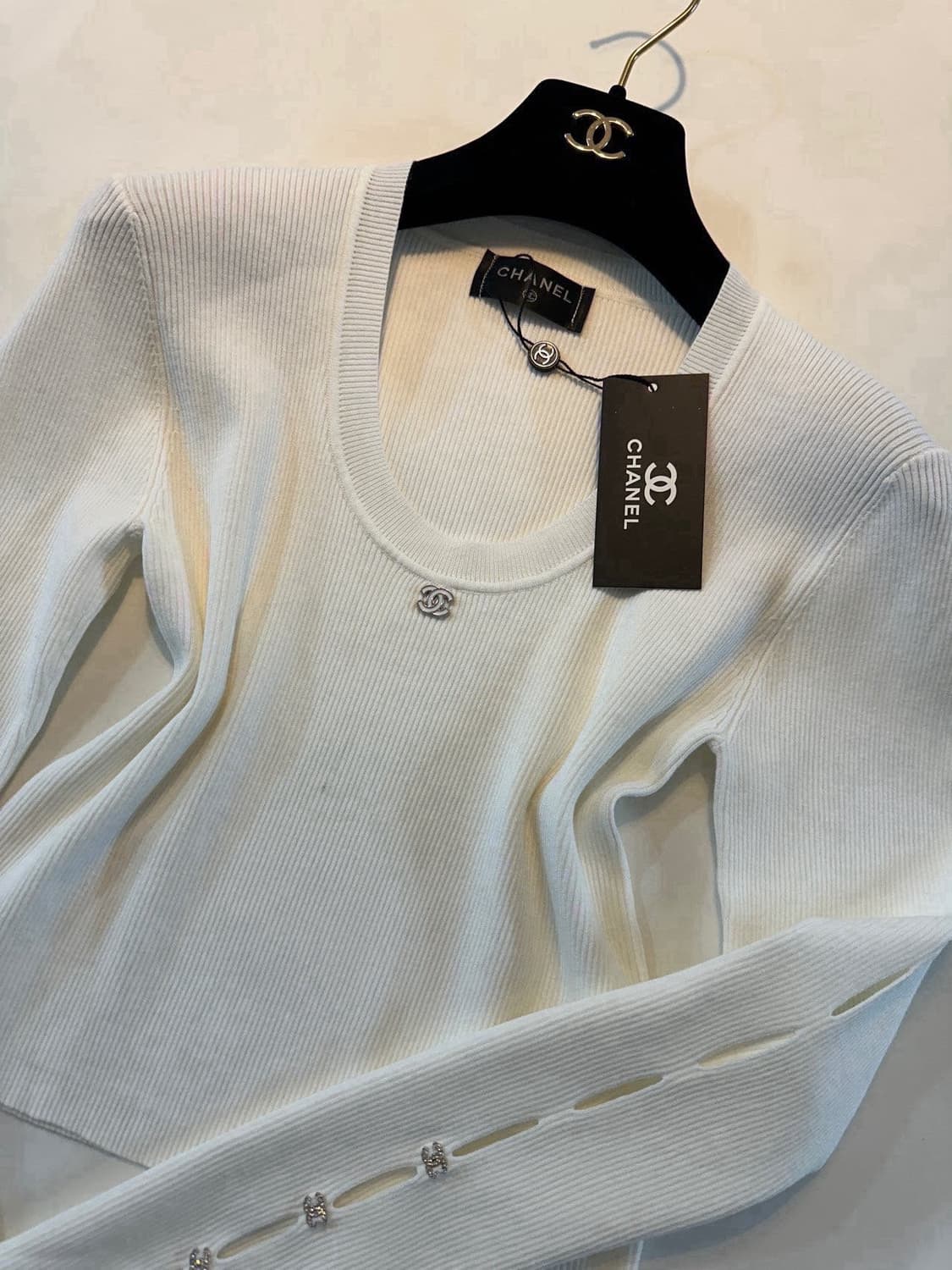 (새상품)샤넬니트티 상품이미지6