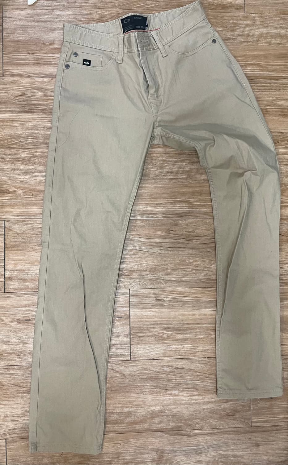 Oakely 오클리 슬림핏 베이지 코튼팬츠 30W 상품이미지3