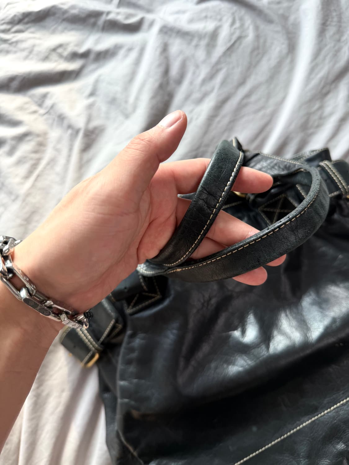 비비안웨스트우드 빈티지 버클 백 숄더백 상품이미지8