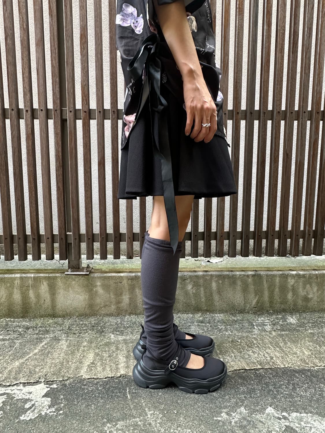 SHIPS Oblique Line Skirt 상품이미지2
