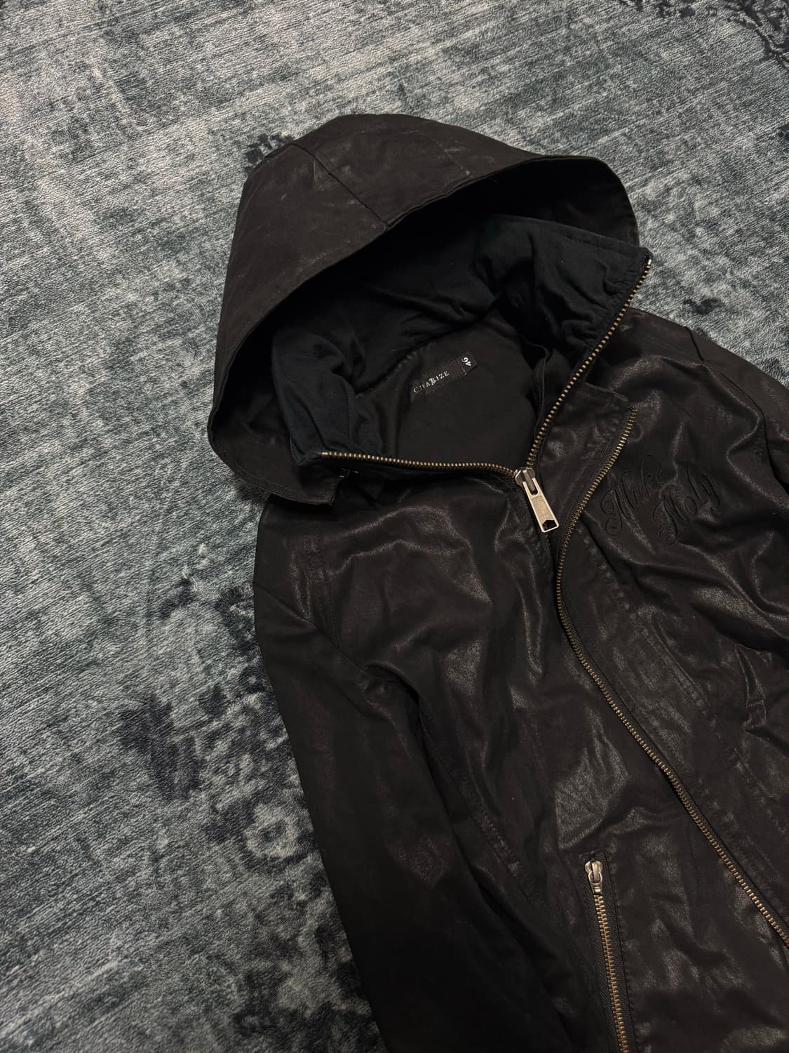 Civarize 00s dark coating hood jacket 상품이미지2