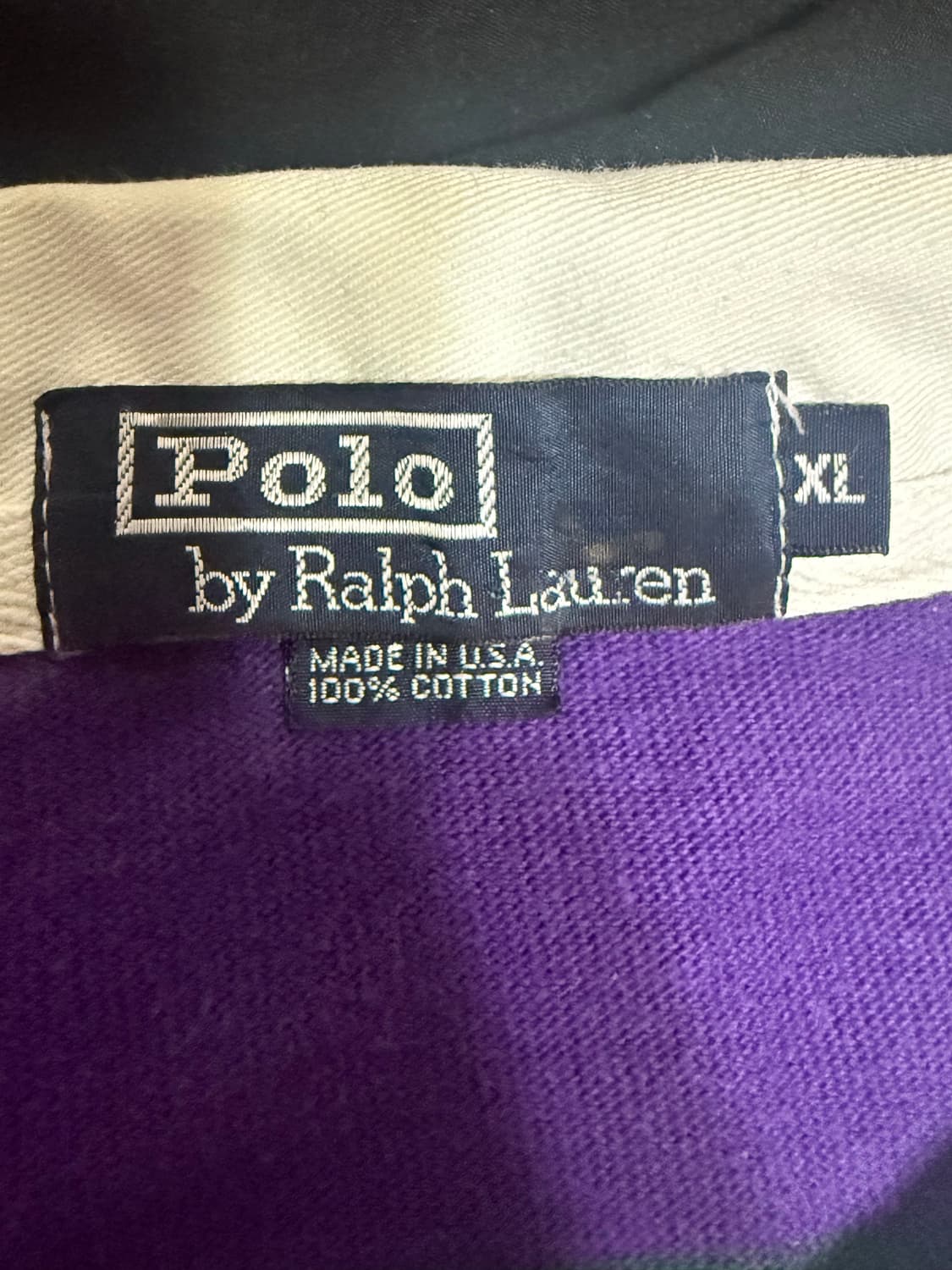 폴로 빈티지 럭비티 xl 상품이미지2