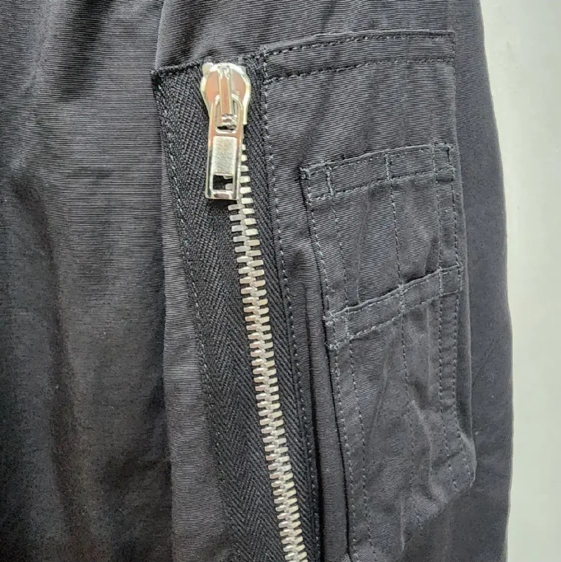 릭오웬스 블랙 봄버 자켓(롱) S 상품이미지3