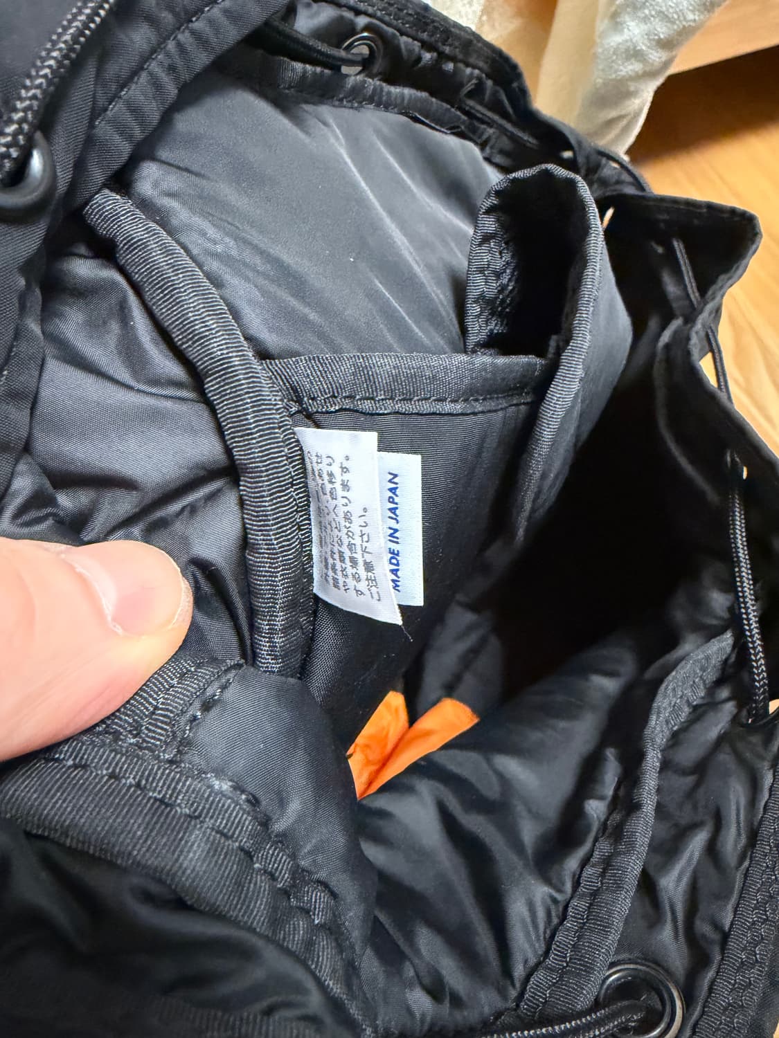 포터 센시즈 백팩 블랙 상품이미지3