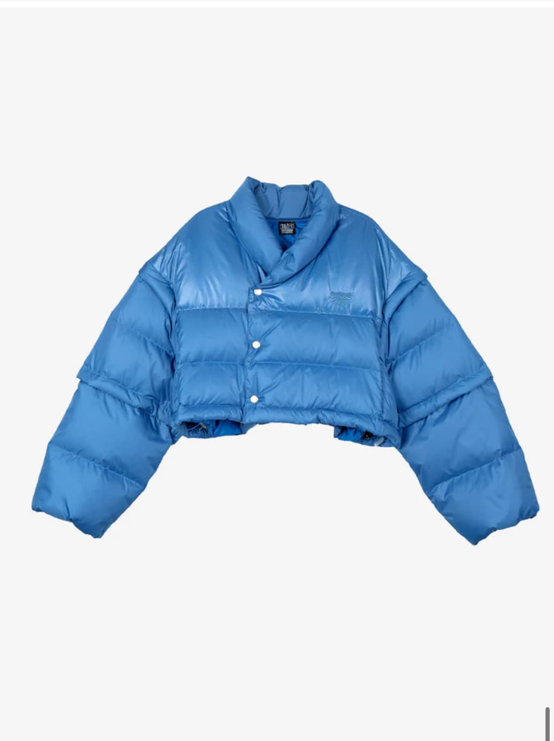 스탠드얼론 블루 다운패딩 1사이즈 상품이미지5