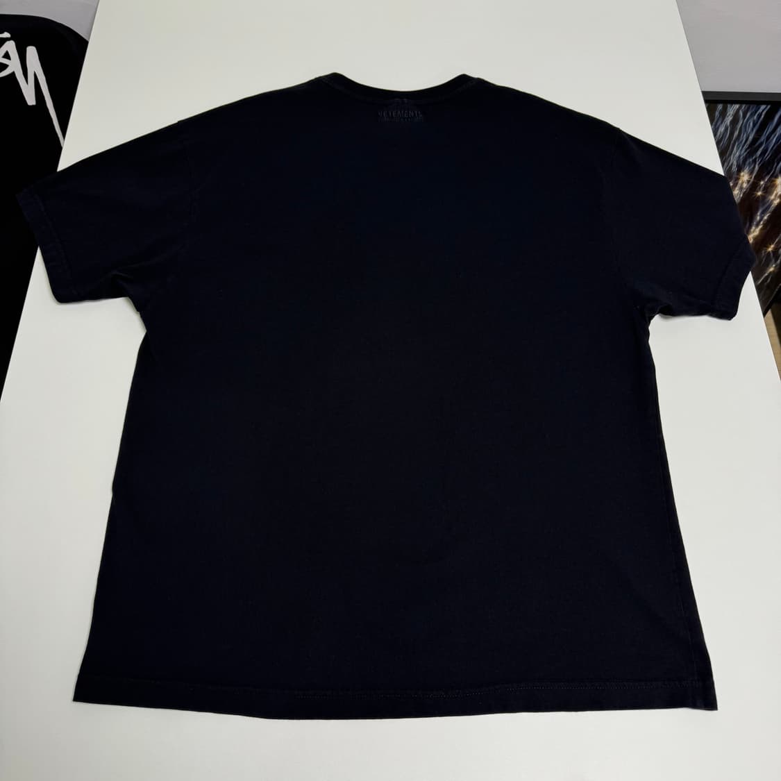베트멍 블랙 네트워크 로고 반팔티셔츠 S 상품이미지4