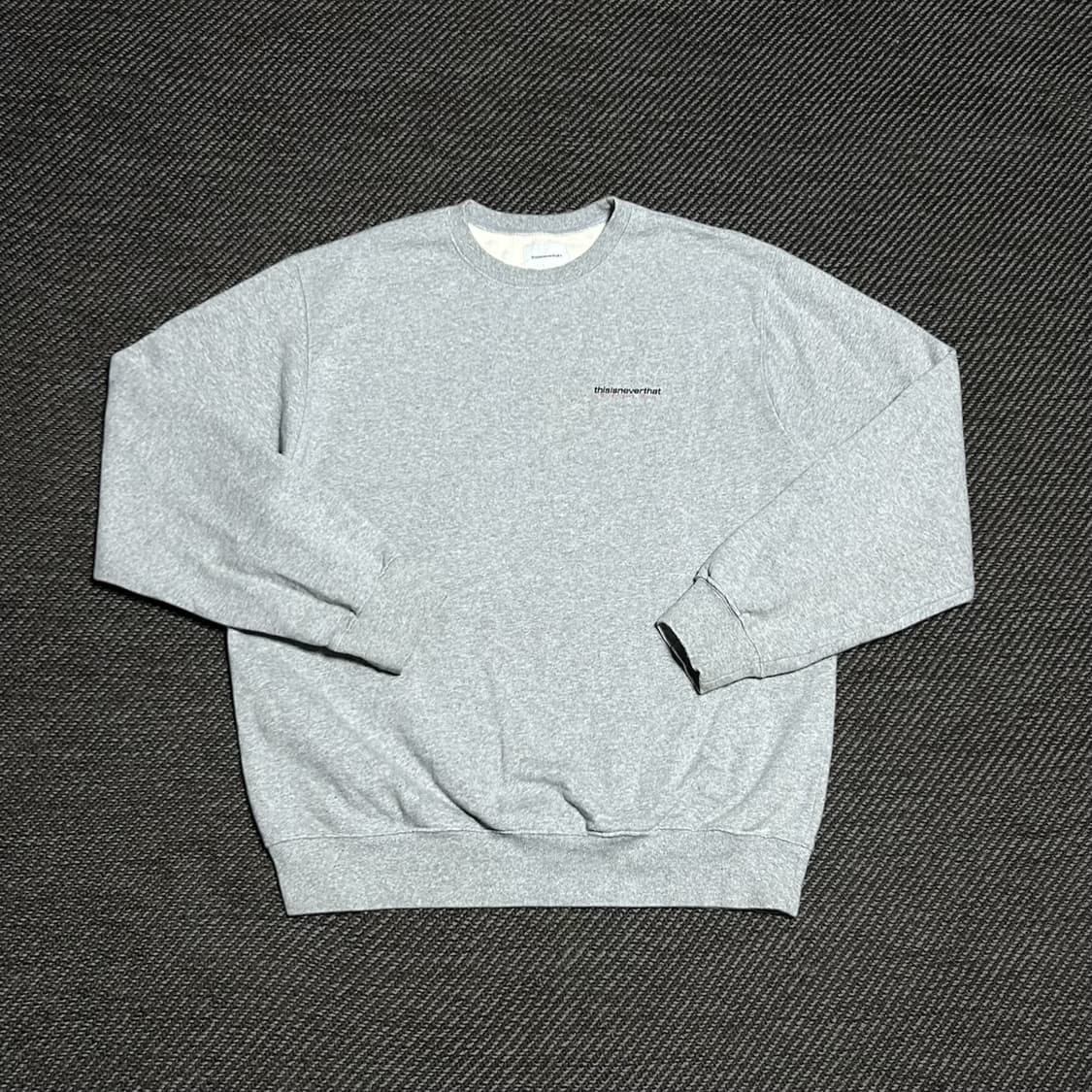 [XL] Thisisneverthat 디스이즈네버댓 기모 그레이 맨투맨 상품이미지2