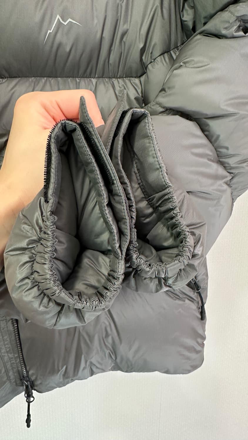 [L] 케일 다운자켓 그레이 상품이미지4