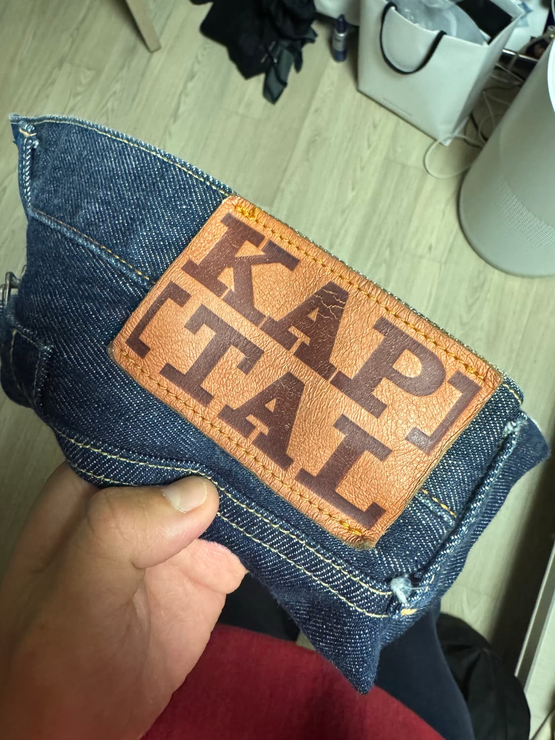 캐피탈 12.5oz 멕시칸 턱시도 5P 오카길리 본 데님 상품이미지5