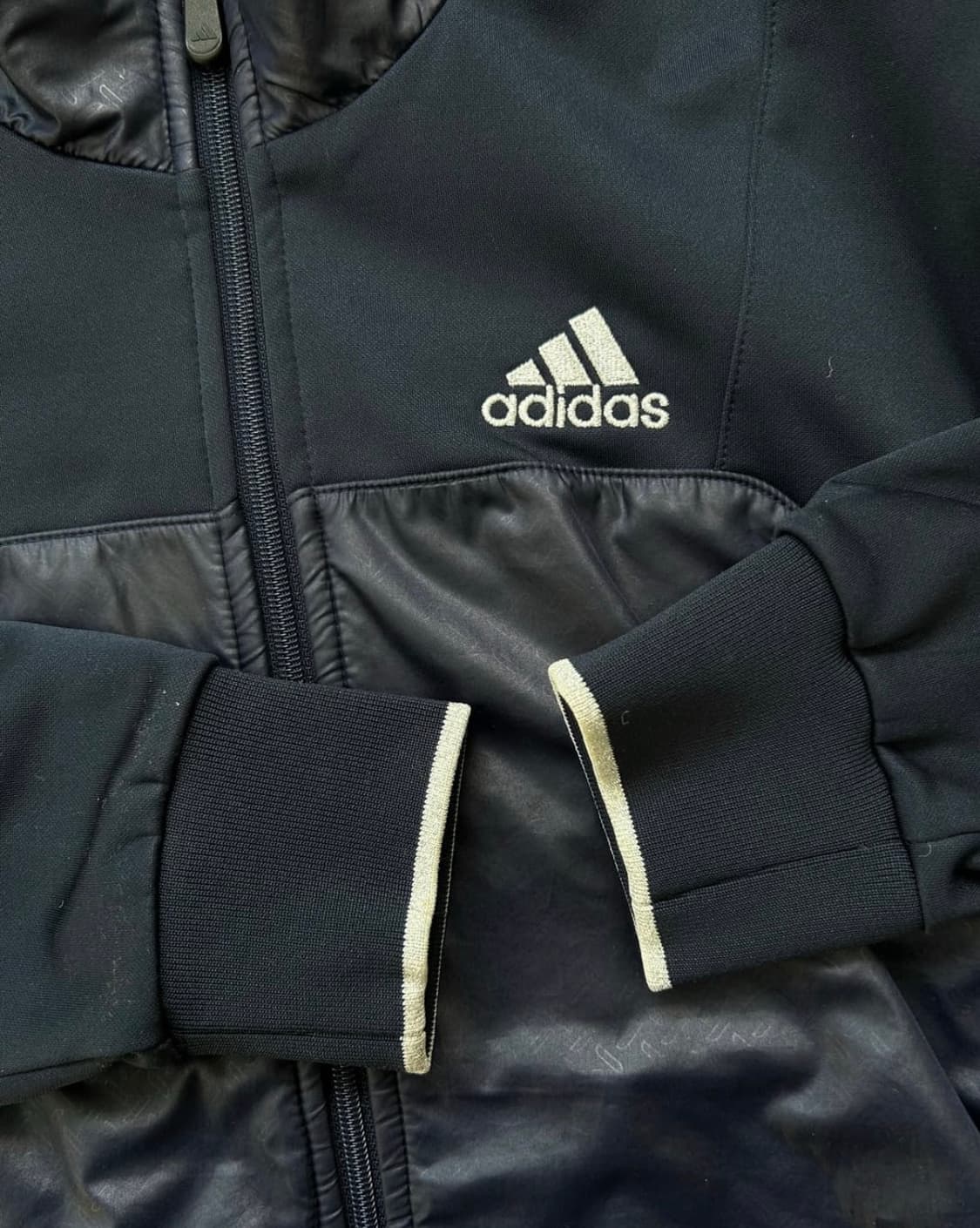 아디다스 네이비 트랙탑 저지 (M) 상품이미지3