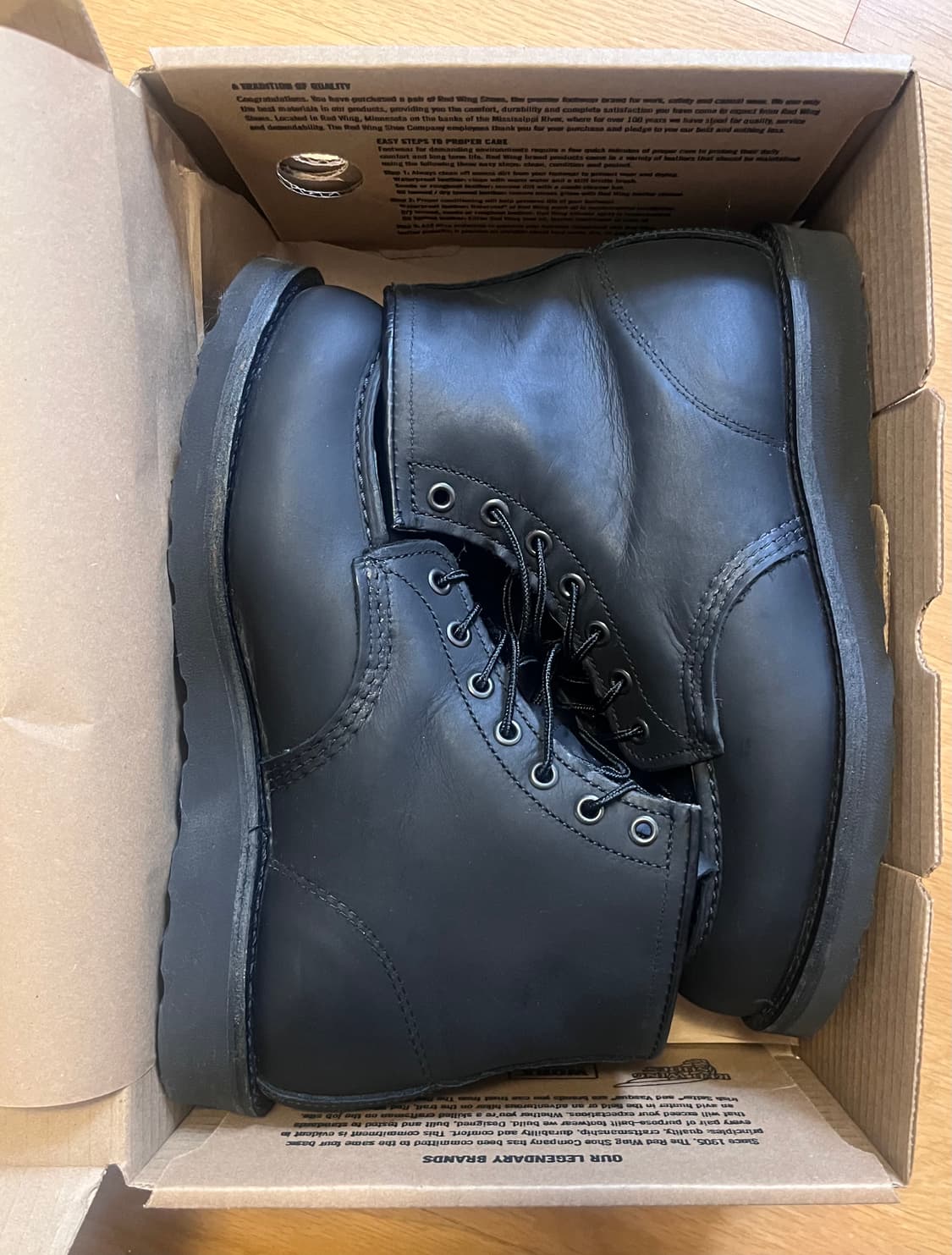 레드윙 목토 8074 블랙 하니스 270 새상품 상품이미지1