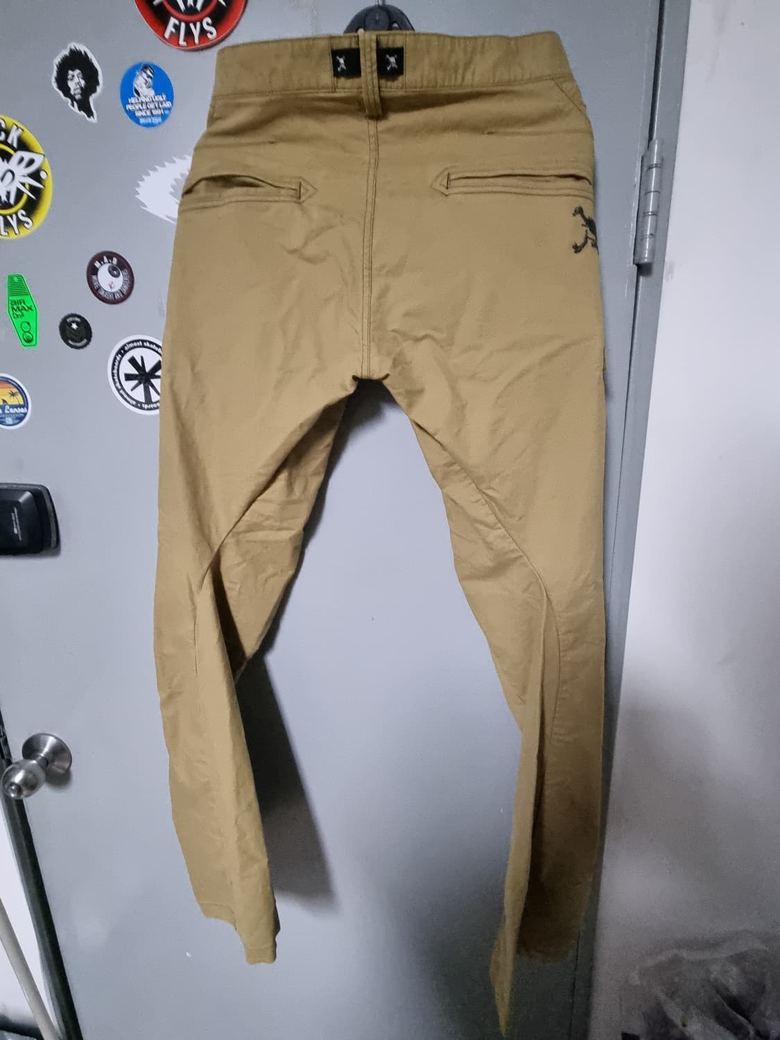 오클리 트위스트 슬림 부츠컷 카고 바지 상품이미지2