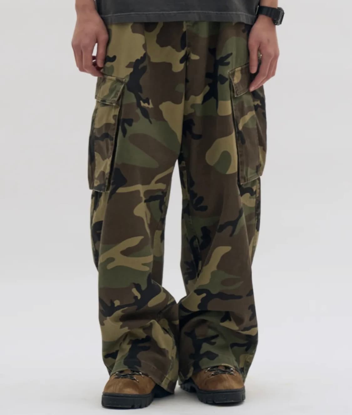 감마갤러리 카모 카고 워싱팬츠 L 상품이미지1