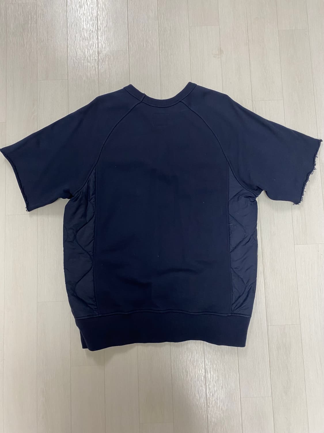 알파인더스트리 퀄팅 반팔 맨투맨 (size m) 상품이미지2