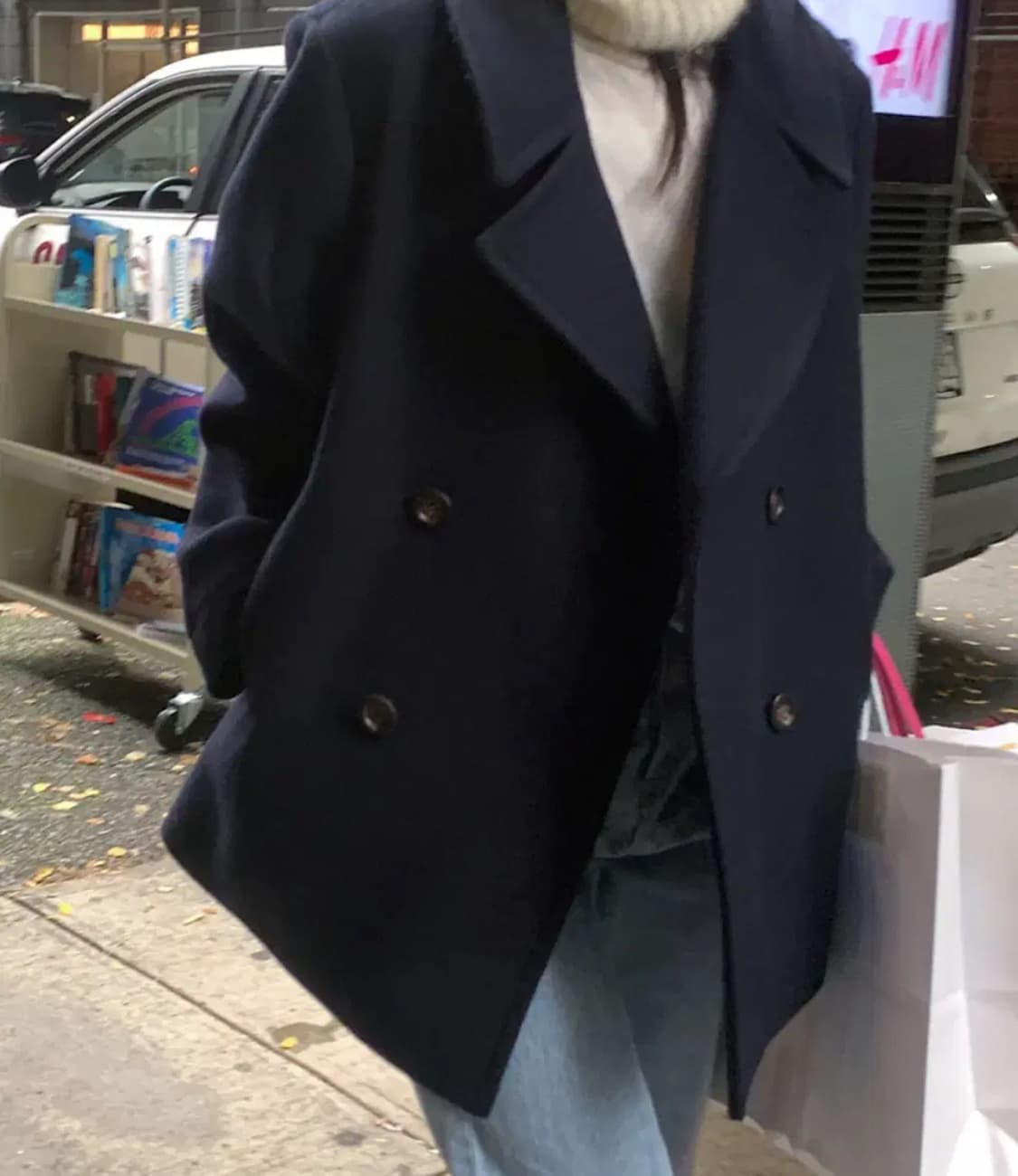 헤이그 피코트 네이비 상품이미지1