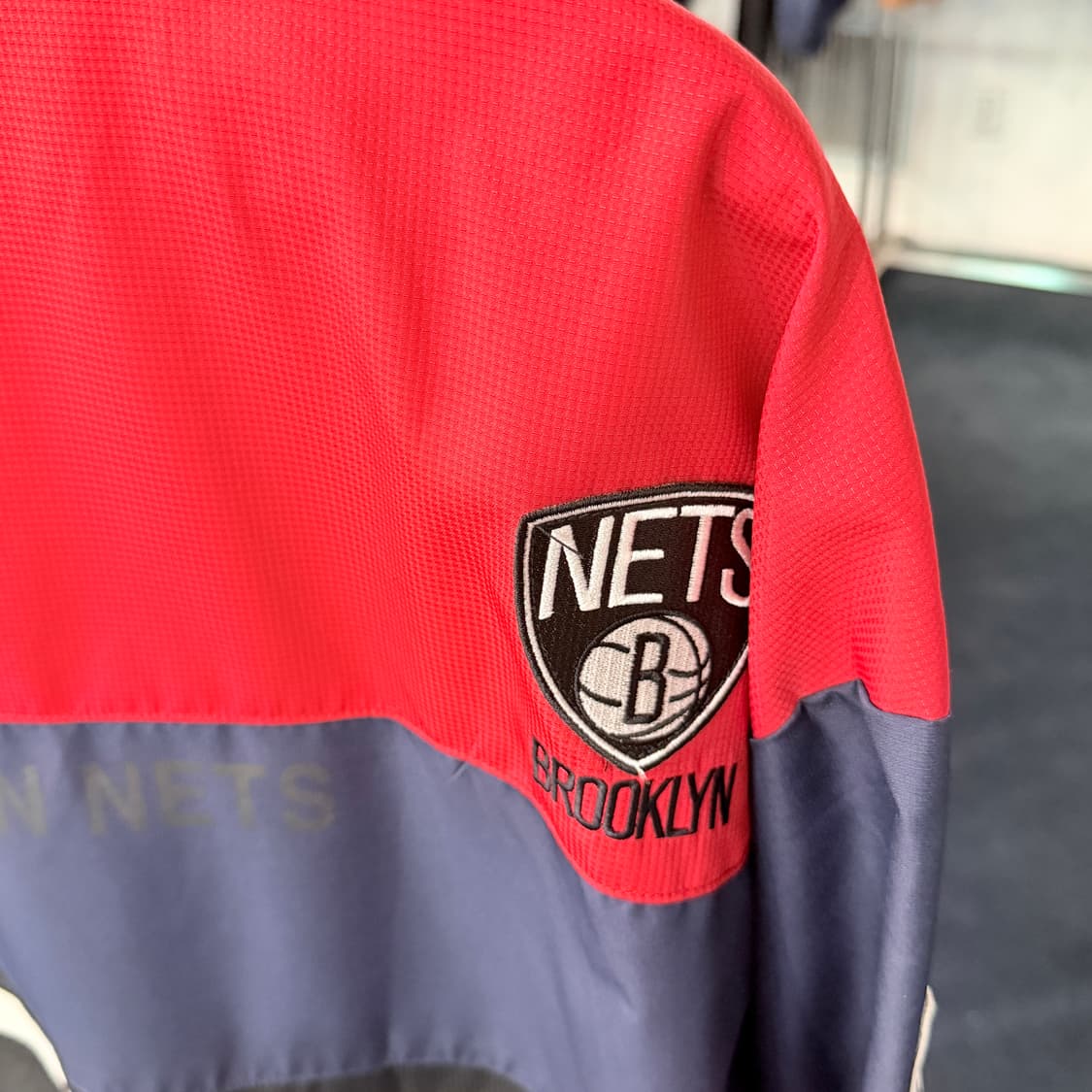 [M] NBA 브루클린 네츠 바람막이 상품이미지6