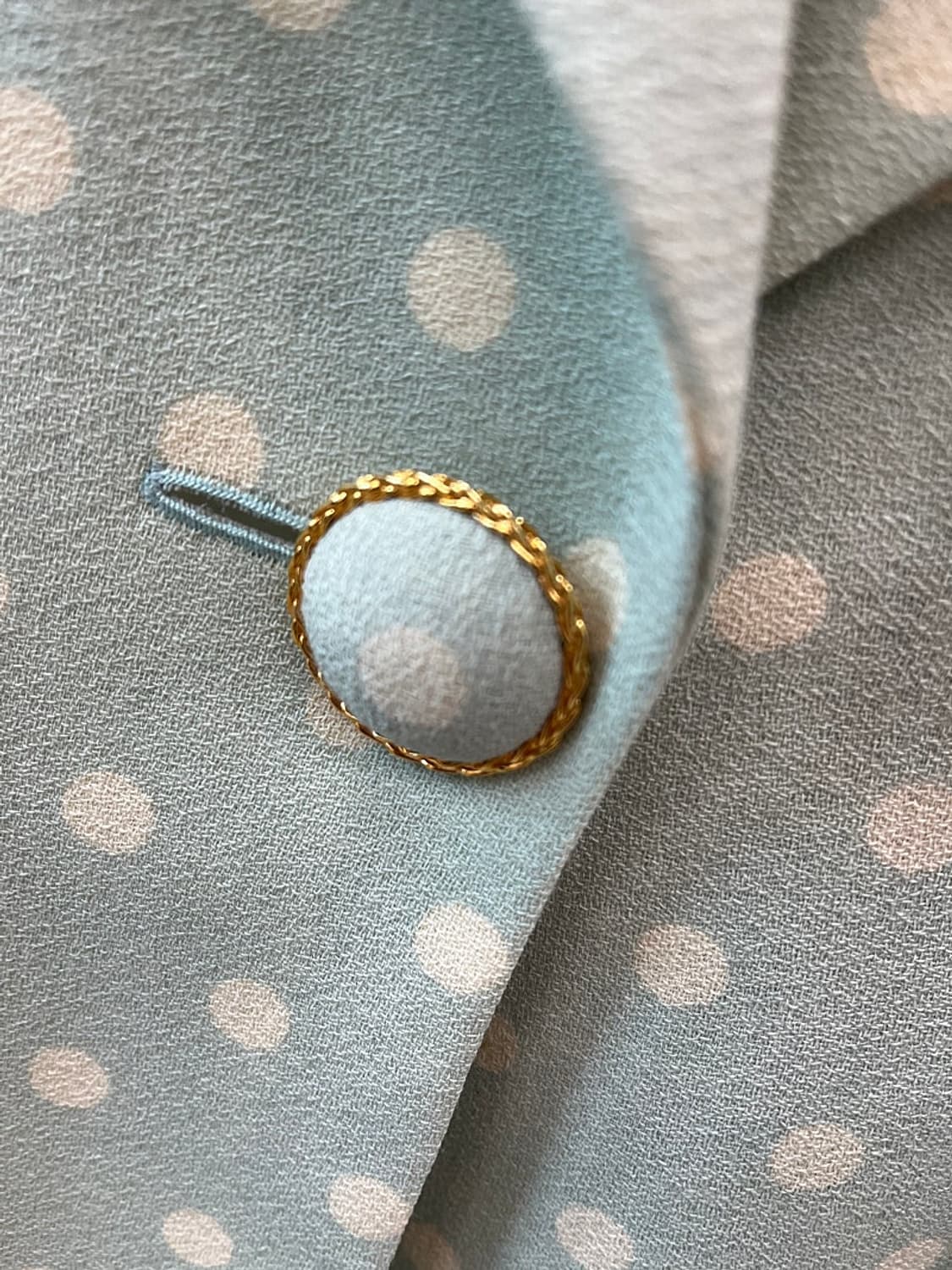 여) 크리스찬디올 00s 도트 오버자켓  상품이미지5