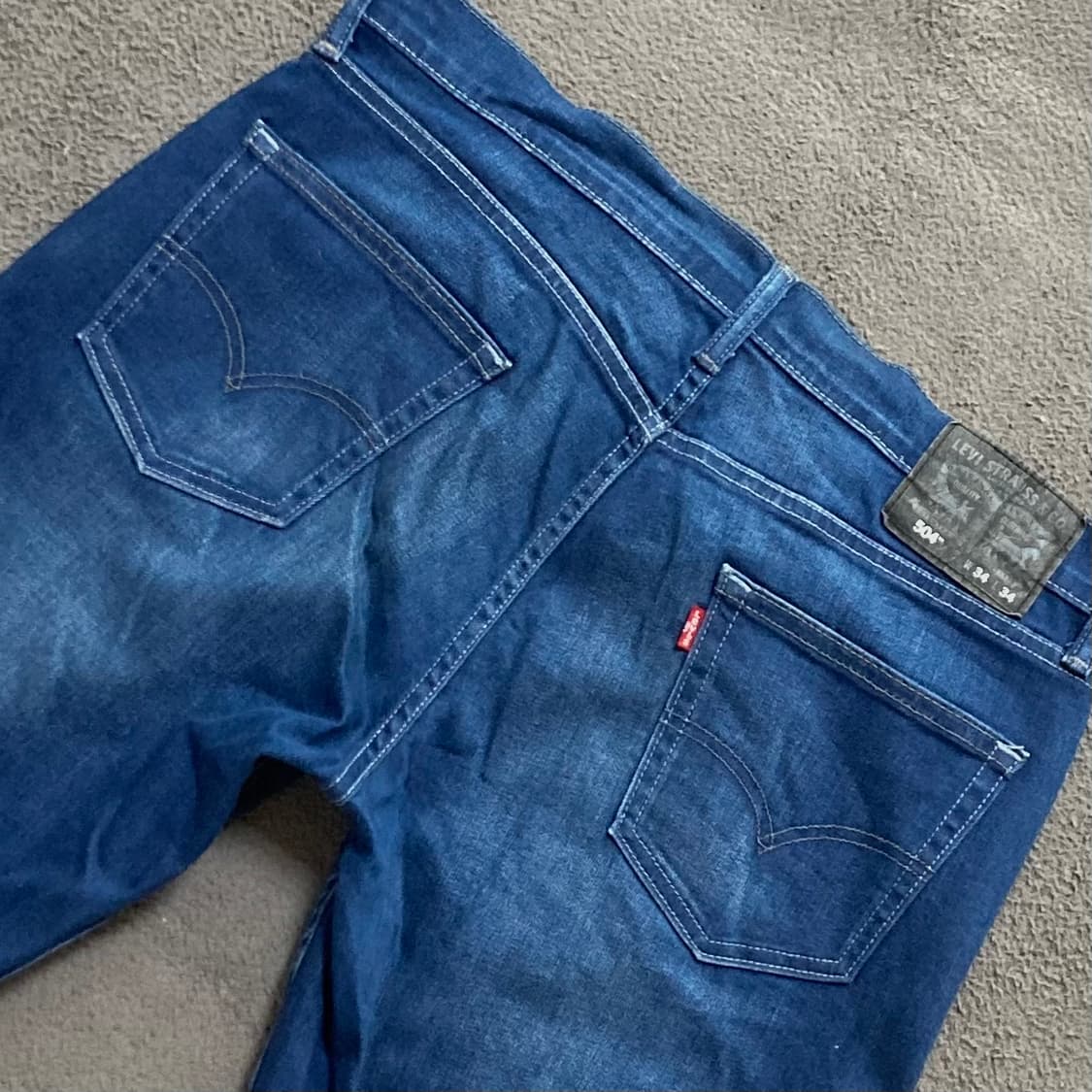 리바이스 504 데님팬츠 W34 L34 상품이미지4