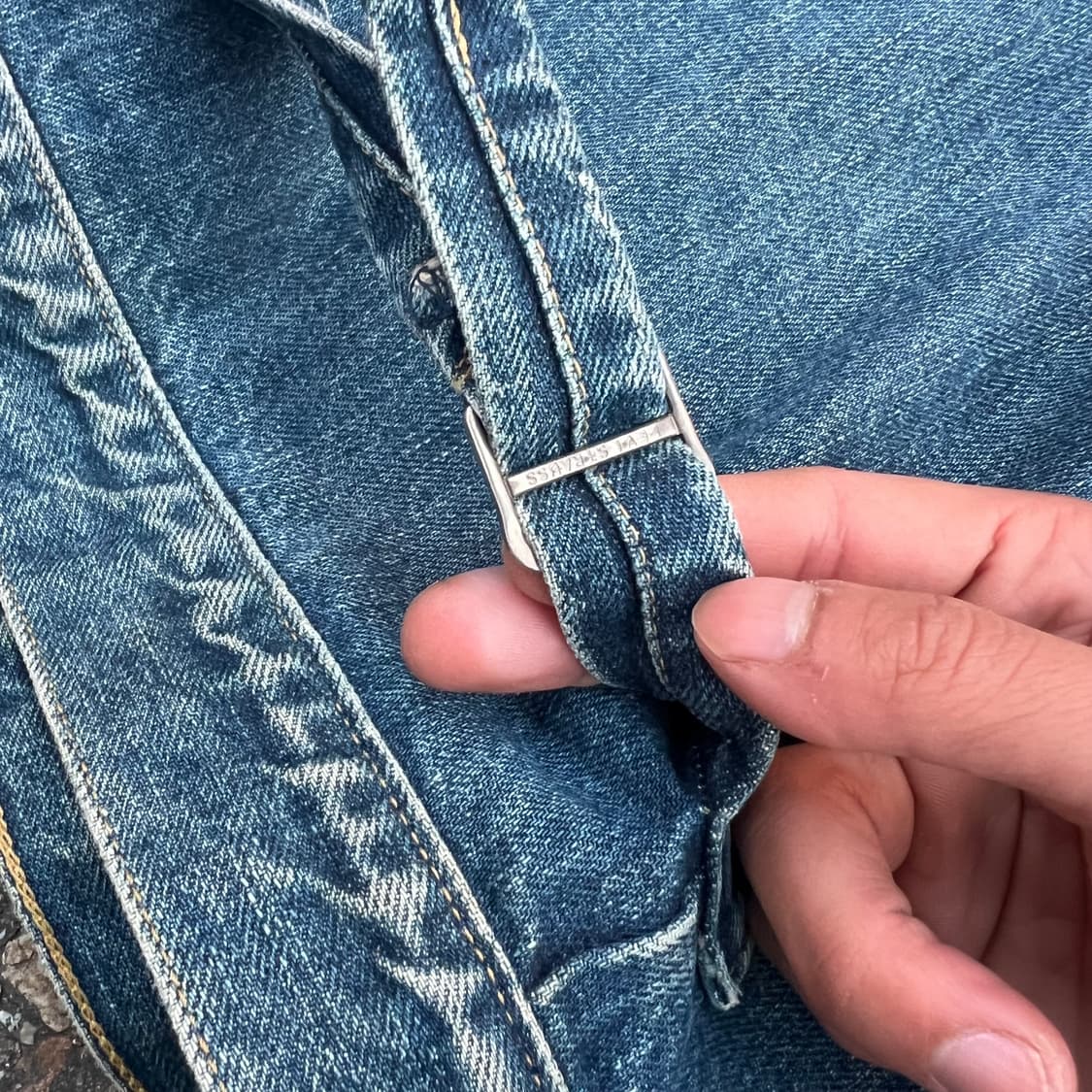 (40)  LEVIS 리바이스 1세대 빅 E 데님 자켓 90s 상품이미지10