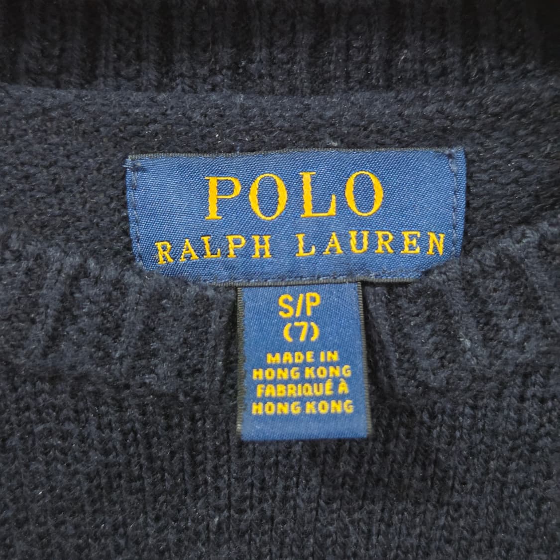 폴로랄프로렌 키즈 폴로베어 니트 원피스 S/7 상품이미지3