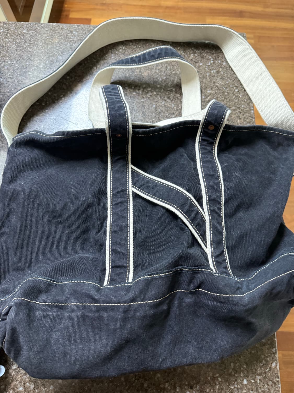 나이스네스 L.Lesh 숄더 토트백 블랙 상품이미지3