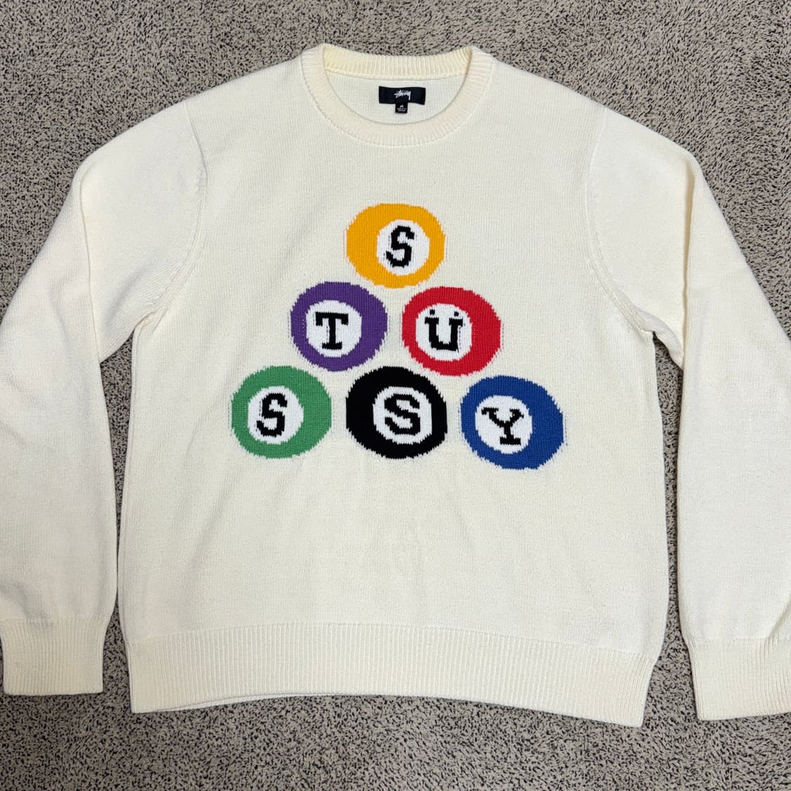 스투시 빌리어드 빌리아드 니트 상품이미지1