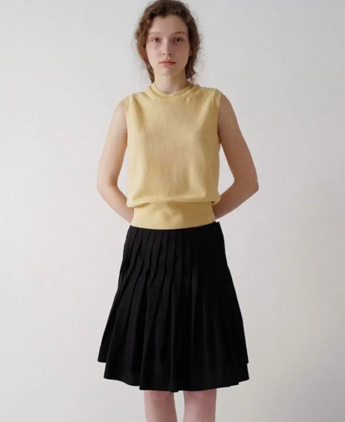 낫띵리튼 플리츠스커트 상품이미지2