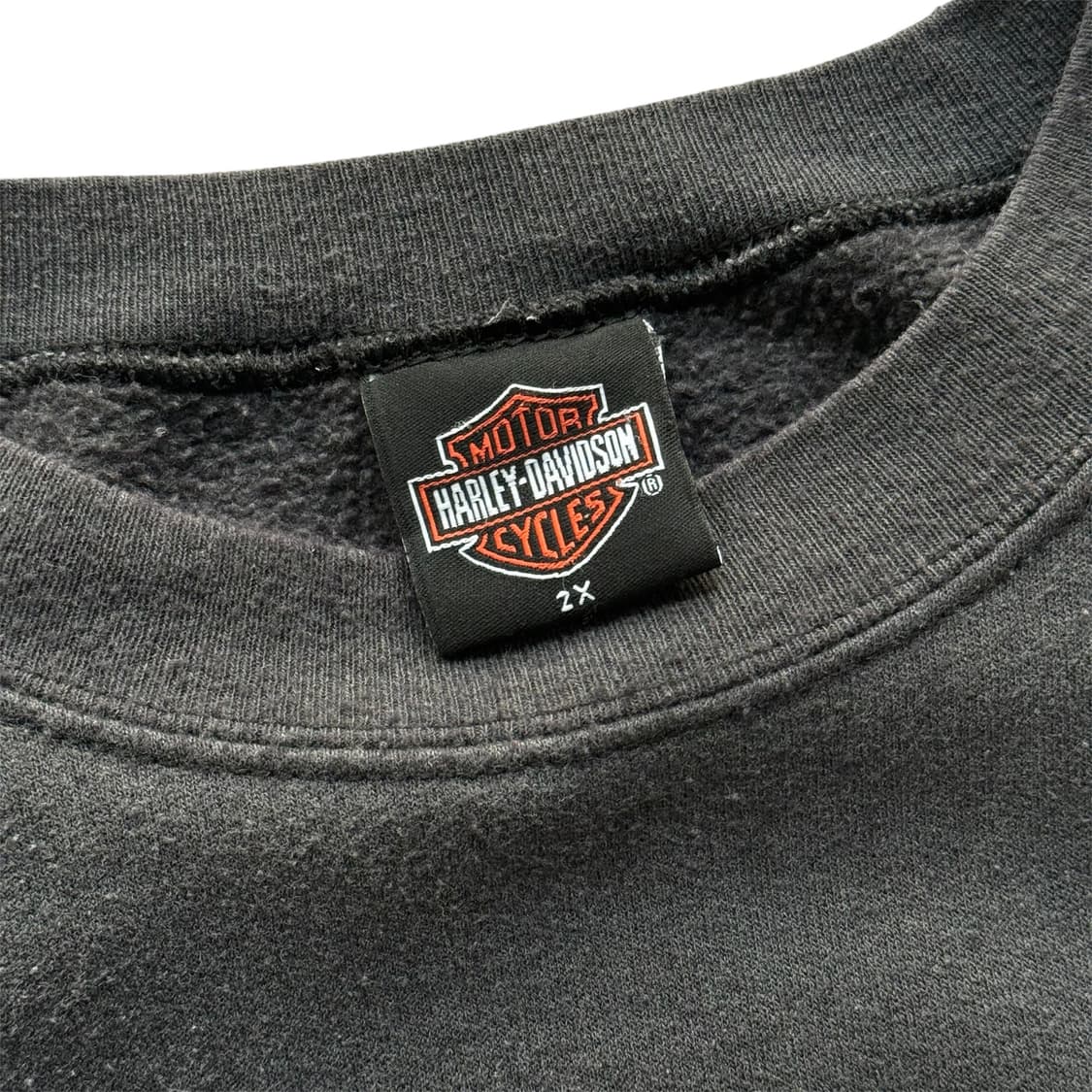 00s 할리 데이비슨 모터사이클 이글 스웻셔츠 상품이미지5