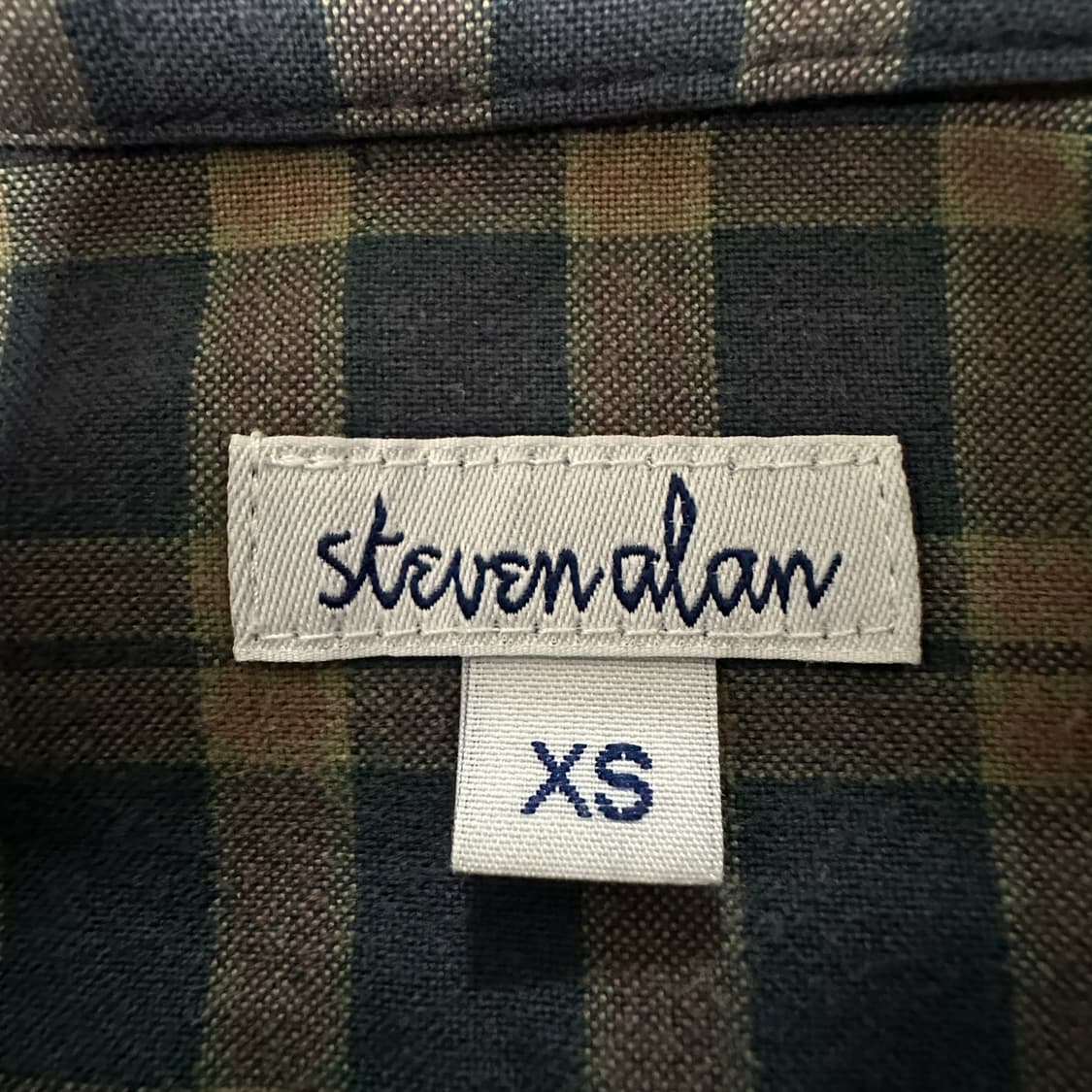 STEVEN ALAN JAPAN usa made check shirt 상품이미지3