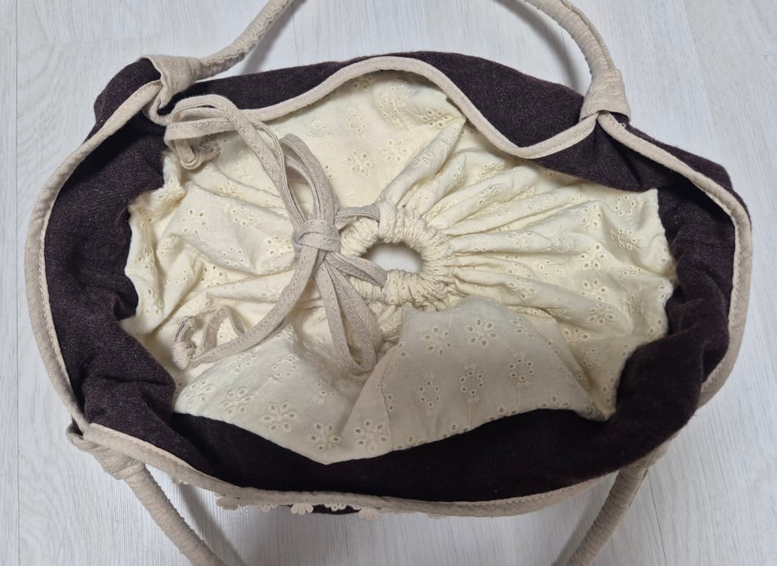 빈티지 레이스 모리 가방 상품이미지4