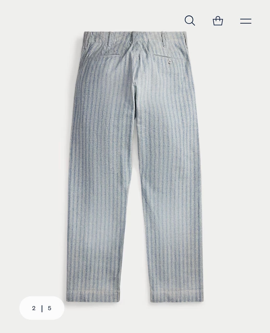 RRL 스트라이프 자스페 필드 팬츠 상품이미지2